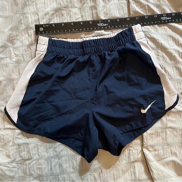 Nike Navy & White Dri-Fit Running Shorts size XS - Picture 1 of 9